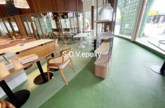 พื้น epoxy ร้านอาหาร