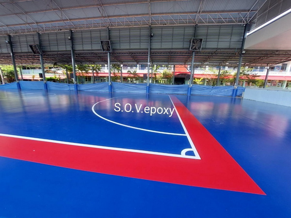 พื้น Pu coating สนามกีฬา